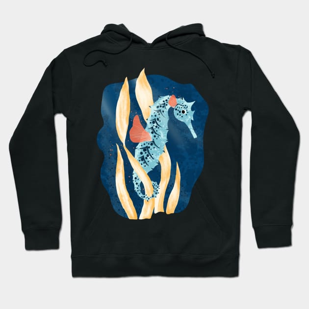 Seahorse Hoodie by Lidiebug